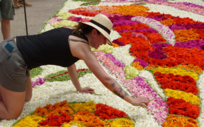 El Pregó de Corpus, l’Exposició de Clavells i les Catifes de Flors seran els grans protagonistes del cap de setmana
